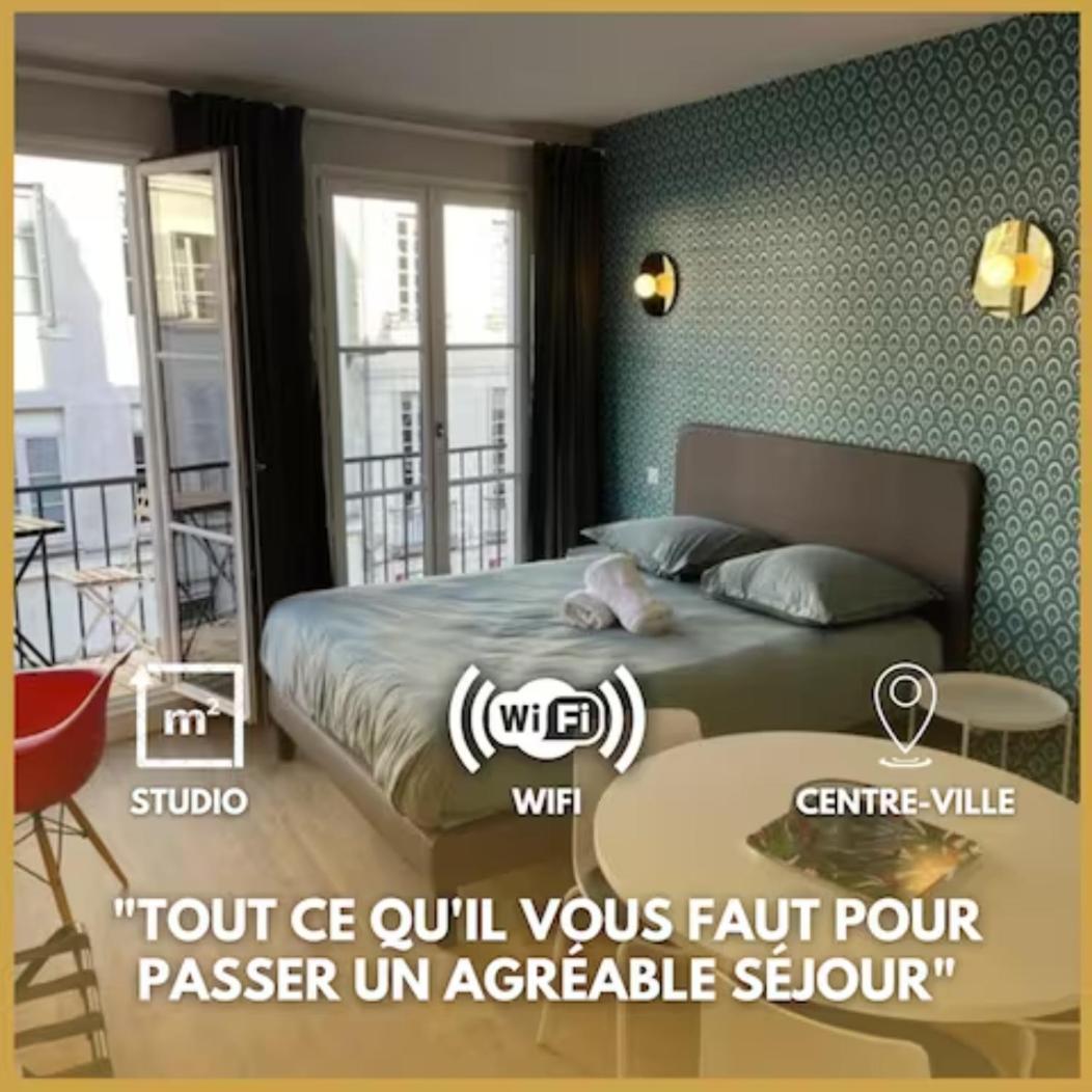 Chaleureux Studio * Neuf * Hypercentre * Wifi * Apartment Orléans Exterior photo